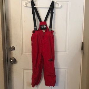 The North Face Red Snow Bibs / Snowpants - Unisex